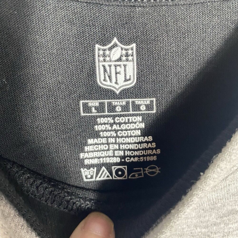 NFL Atlanta Falcons 3-in-1 Combo Pack Grey Black Long Sleeve Shirt Mens Large - Picture 5 of 10